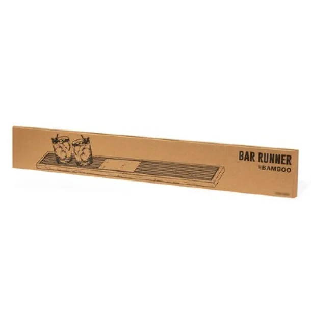  Bamboo bar runner wood