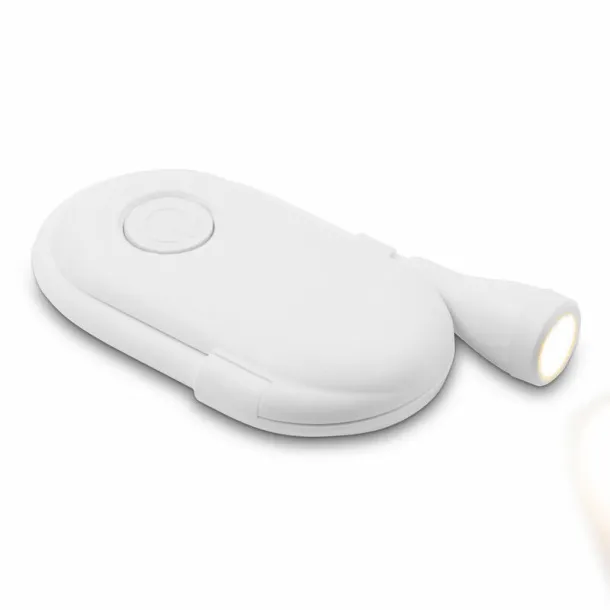 Mazi fleksibilna svjetiljka za knjige Bijela