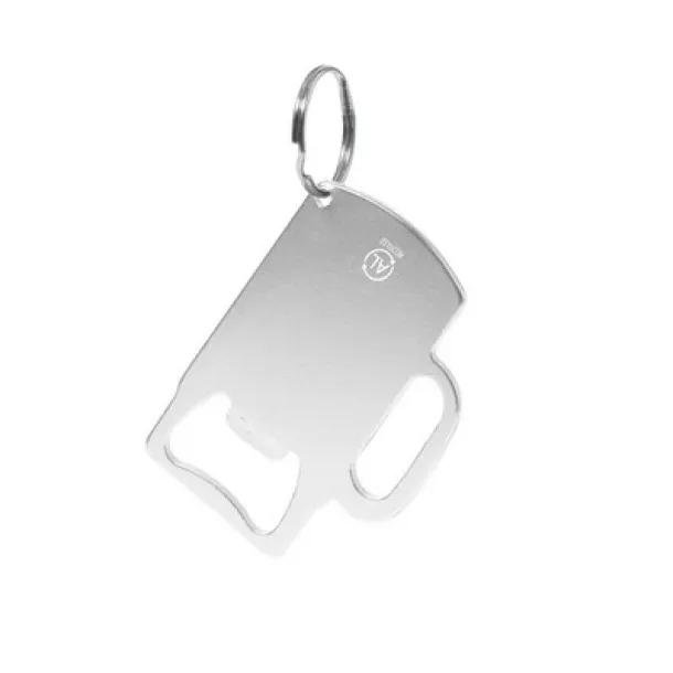  Privjesak za ključeve od recikliranog aluminija Srebrna