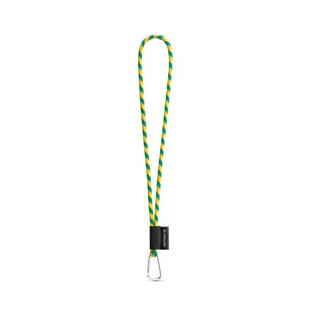 14000 Lanyard NAUTIC Long Set II. Standard Models Yellow Green