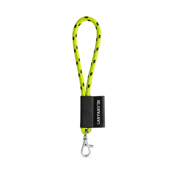 14001 Lanyard NAUTIC Short Set. Standard Models Neon Yellow