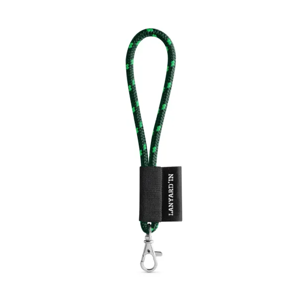 14001 Lanyard NAUTIC Short Set. Standard Models Dark green