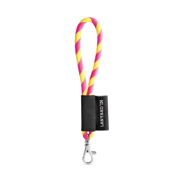 14001 Lanyard NAUTIC Short Set. Standard Models Hexachrome yellow Hexachrome pink