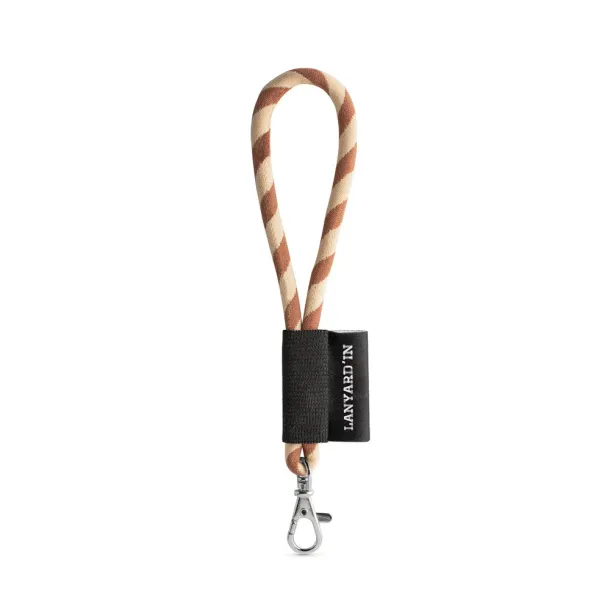 14001 Lanyard NAUTIC Short Set. Standard Models Brown Beige