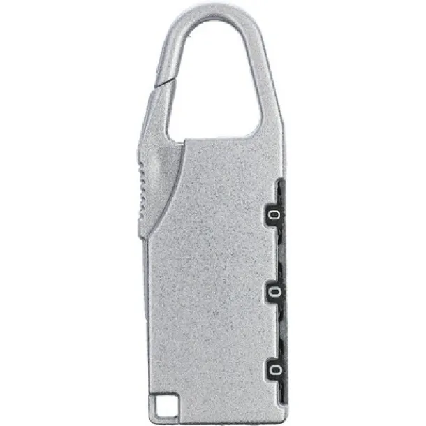  Travel padlock Srebrna