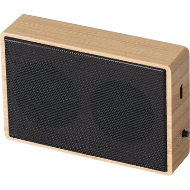  Wireless speaker 3W with solar panel brown