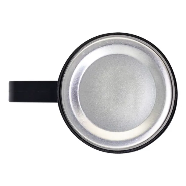 Quavean Thermos 420 ml and 3 mugs 150 ml Crna