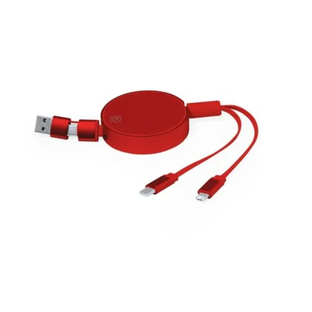  Kabel na uvlačenje za punjenje i sinkronizaciju izrađen od recikliranog aluminija red