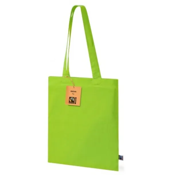  Cotton shopping bag 180 g/m² light green