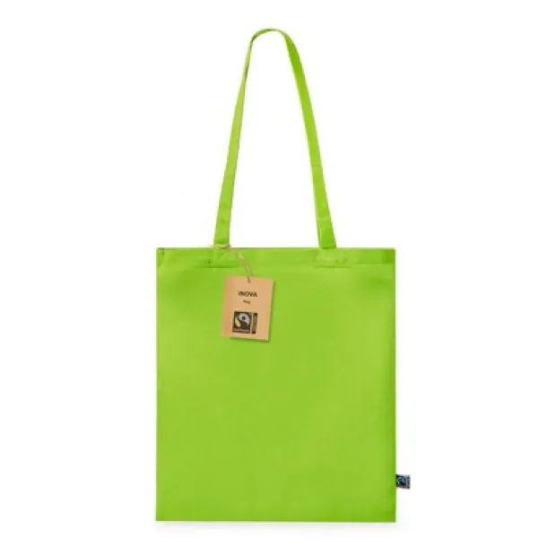  Cotton shopping bag 180 g/m² light green