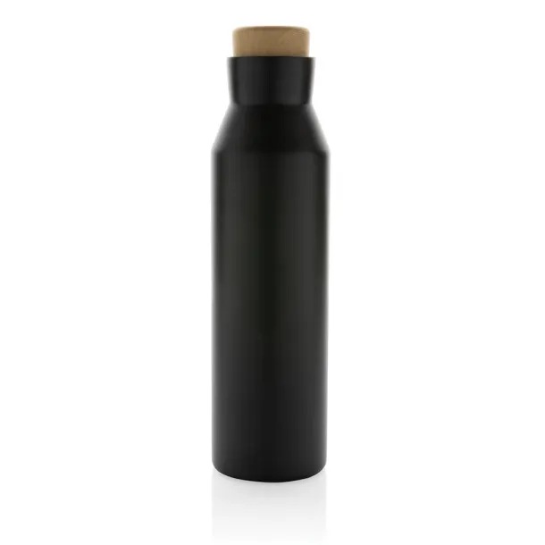  Gaia vakuum boca od RCS certificiranog recikliranog nehrđajućeg čelika, 600 ml - XD Collection Crna