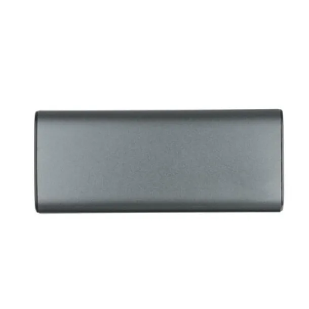  Prijenosna baterija od recikliranog aluminija, 10.000 mAh silver