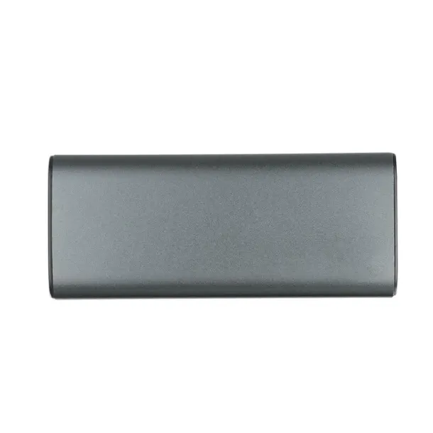  Recycled aluminium power bank 10000 mAh silver