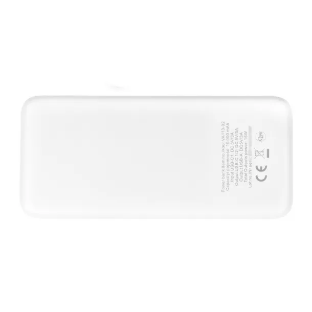 Dejerius Power bank 10000 mAh white