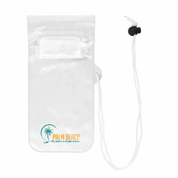 Pamela Waterproof multipurpose pouch white