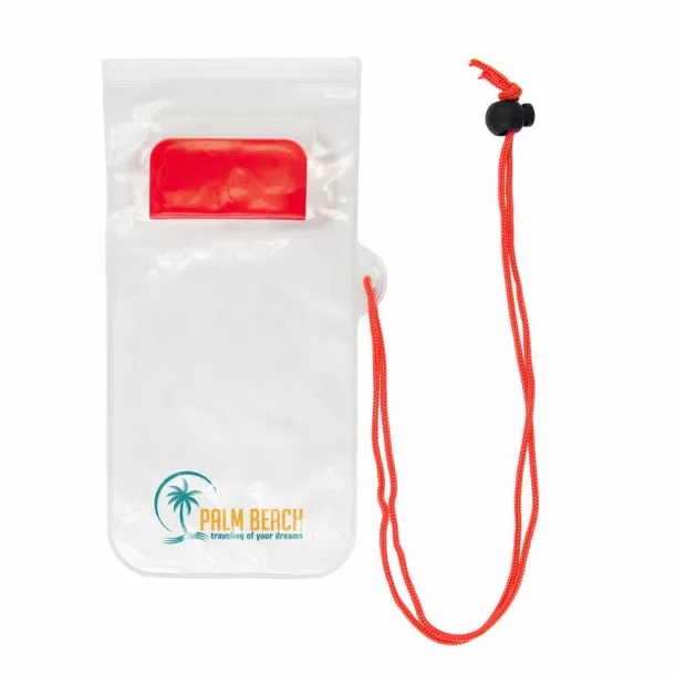 Pamela Waterproof multipurpose pouch Crvena