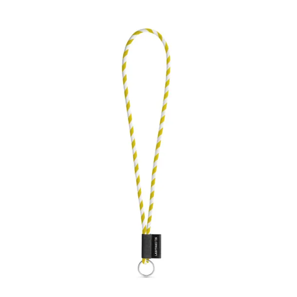 14002 Lanyard NAUTIC Long Set I. Standard Models White Yellow