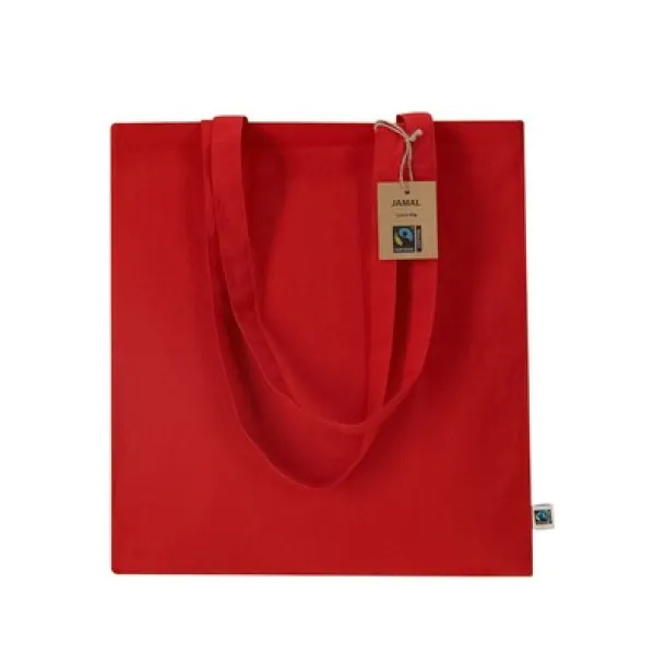  Cotton shopping bag red