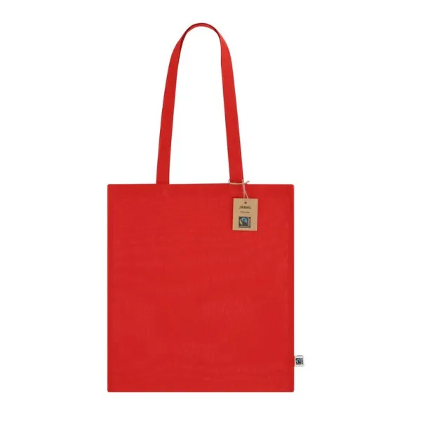  Cotton shopping bag red