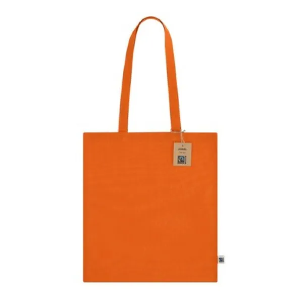  Pamučna torba za kupovinu 140 g/m² orange