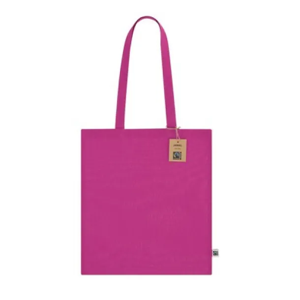  Cotton shopping bag fuchsia