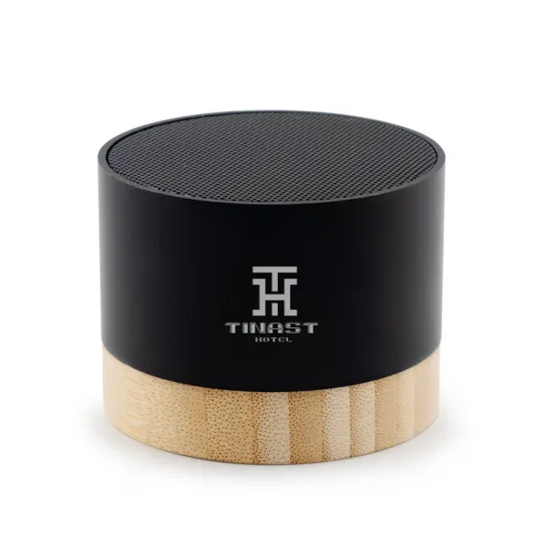 Jaquann Recycled aluminium wireless speaker 3W Crna