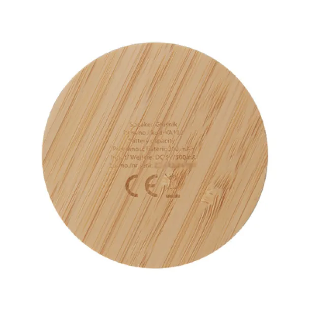 Jaquann Recycled aluminium wireless speaker 3W Crna