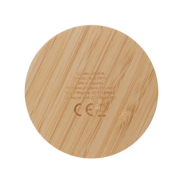 Jaquann Recycled aluminium wireless speaker 3W Crna