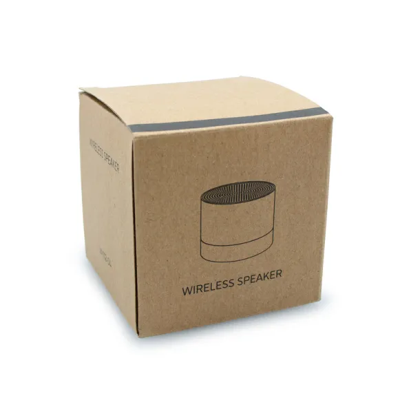 Jaquann Recycled aluminium wireless speaker 3W Mornarski plava