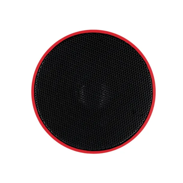 Jaquann Recycled aluminium wireless speaker 3W red