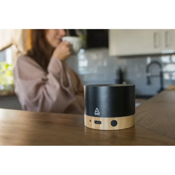 Jaquann Recycled aluminium wireless speaker 3W Crvena