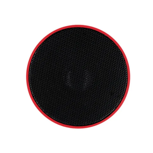 Jaquann Recycled aluminium wireless speaker 3W red