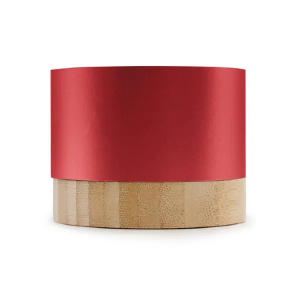 Jaquann Recycled aluminium wireless speaker 3W Crvena