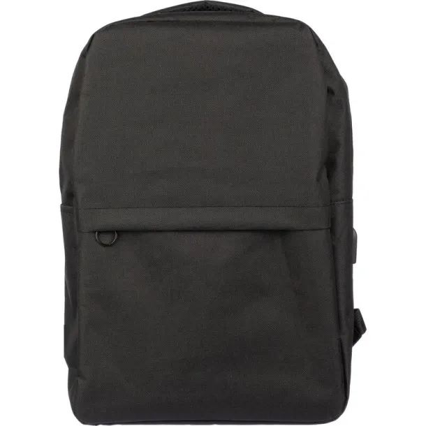  Laptop backpack 15" RPET Crna
