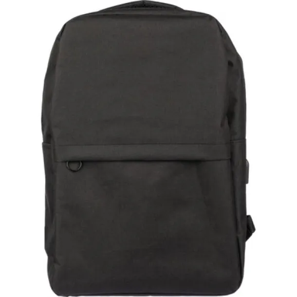  Laptop backpack 15" RPET Crna