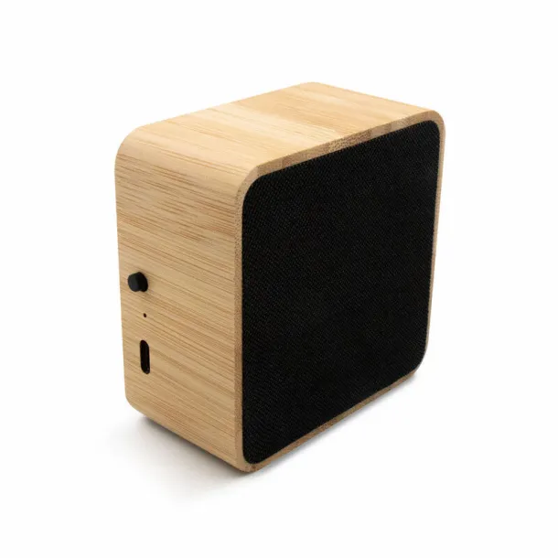 Androwe B'RIGHT Bamboo wireless speaker 3W B'RIGHT, solar panel wood