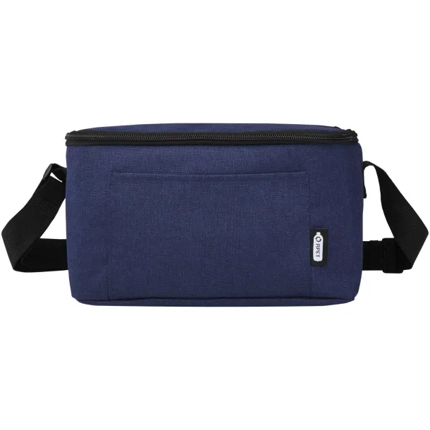 Tundra 6-can GRS RPET cooler bag 5L Navy Blue