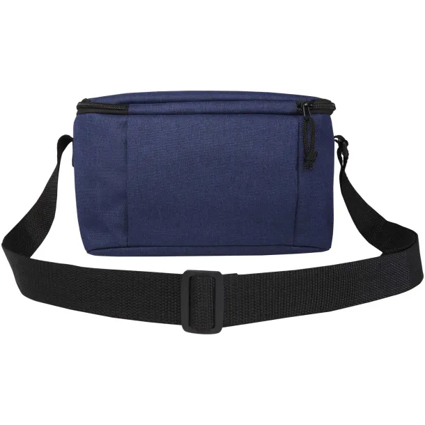 Tundra 6-can GRS RPET cooler bag 5L Navy Blue