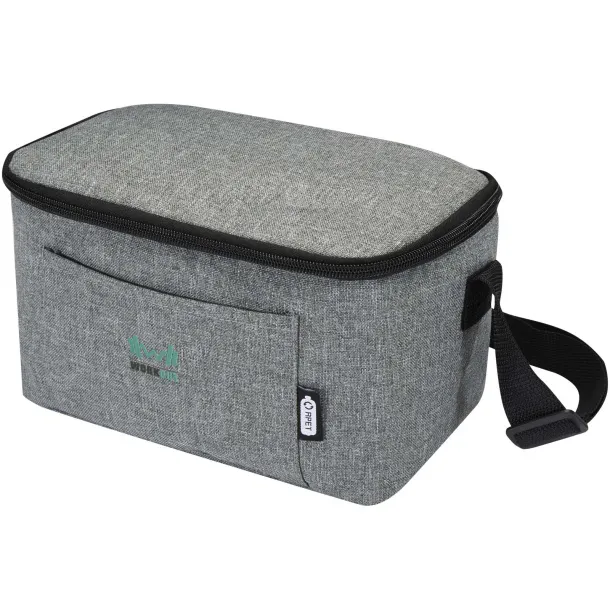 Tundra 6-can GRS RPET cooler bag 5L Heather grey