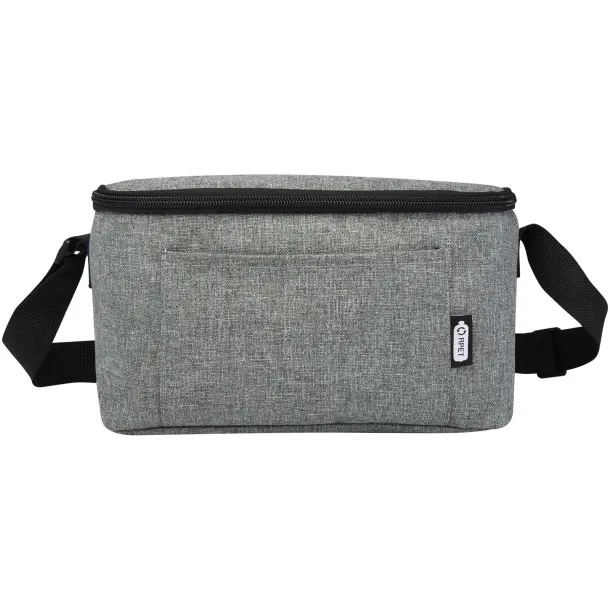 Tundra 6-can GRS RPET cooler bag 5L - Unbranded Heather grey