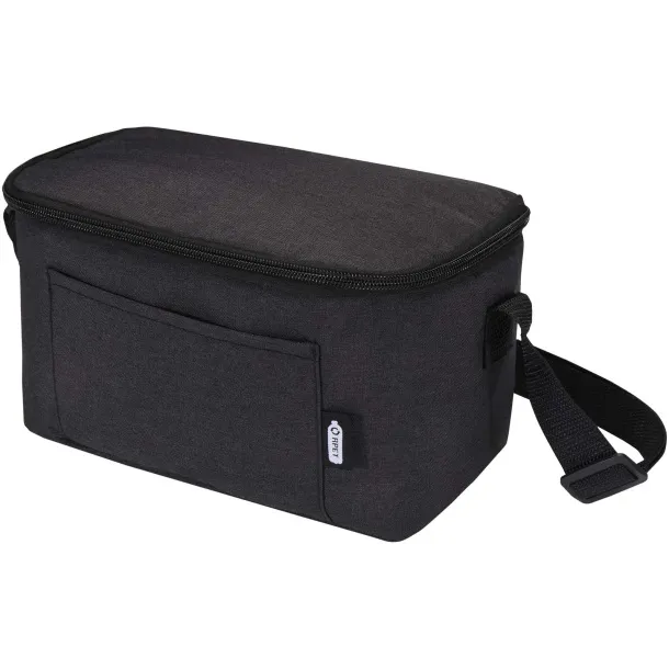 Tundra 6-can GRS RPET cooler bag 5L Heather Charcoal