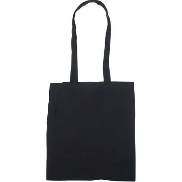  Cotton shopping bag 120 g/m2 black