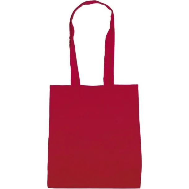  Cotton shopping bag 120 g/m2 red