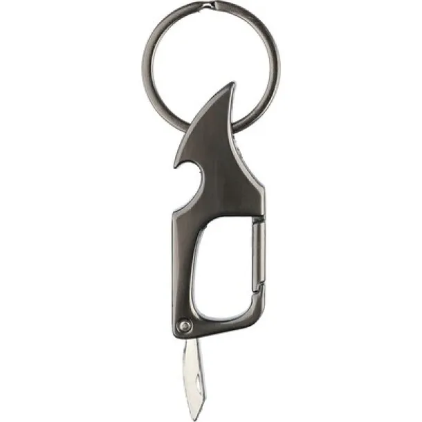  Keyring, bottle opener graphite