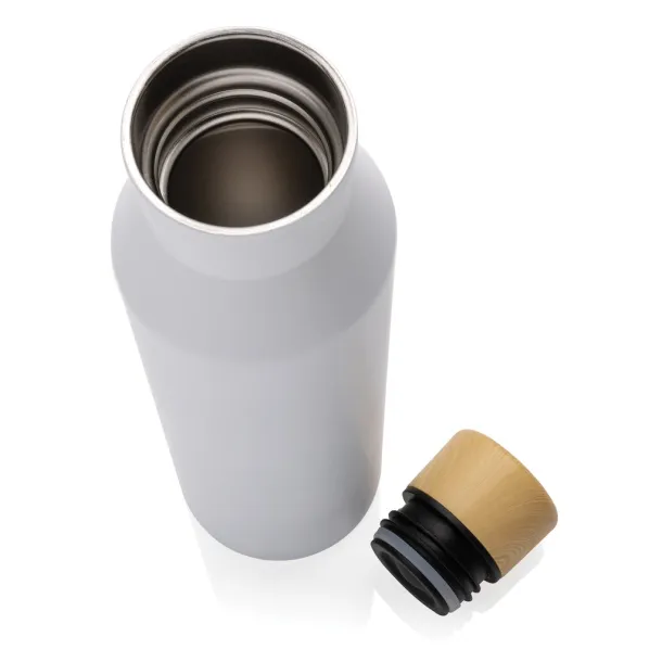  Gaia vakuum boca od RCS certificiranog recikliranog nehrđajućeg čelika, 600 ml - XD Collection Bijela