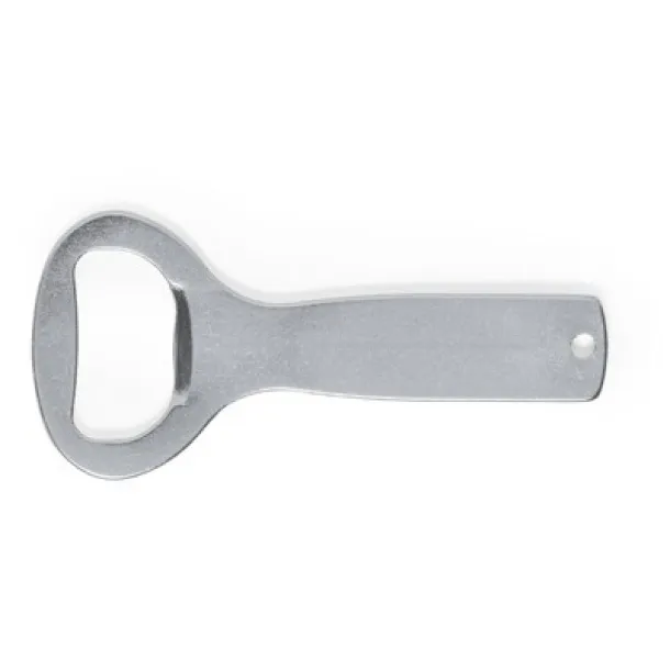  Recycled aluminium bottle opener silver