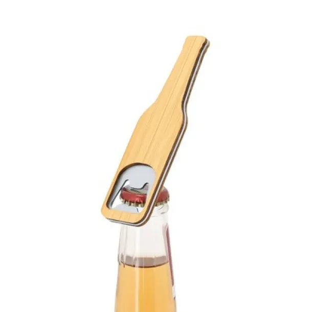  Bamboo bottle opener wood