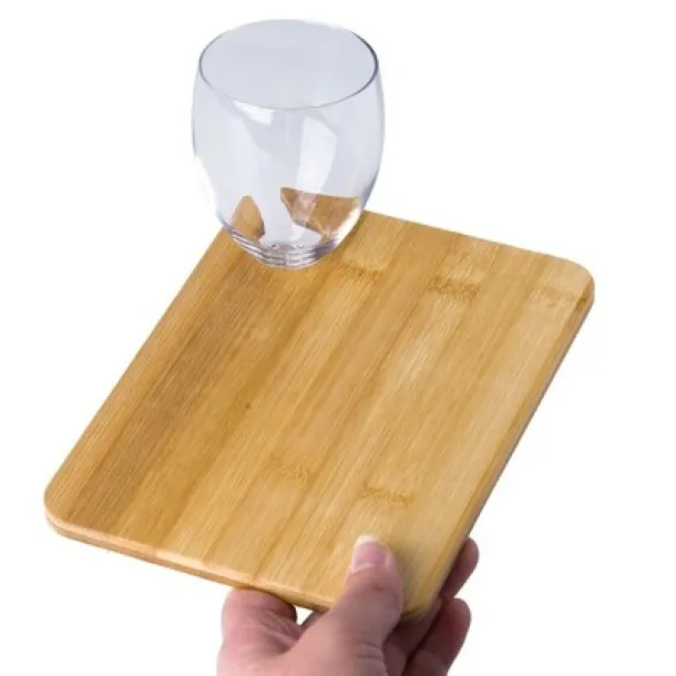  Bamboo serving board brown