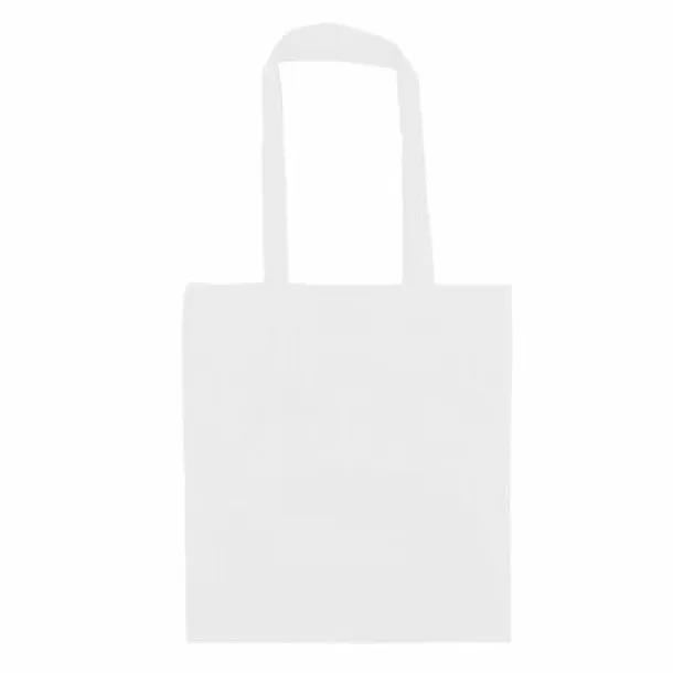 Rabia Cotton shopping bag white