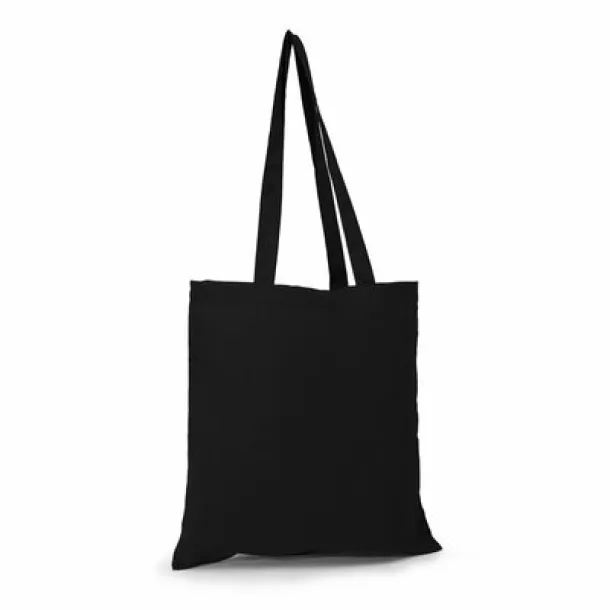 Rabia Cotton shopping bag Crna